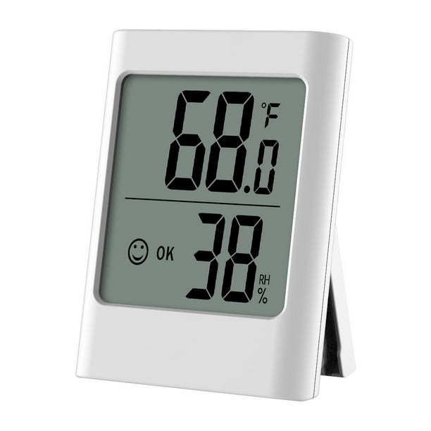 Digital Hygrometer Thermometer Indoor Temperature Humidity Gauge Monitor Meter